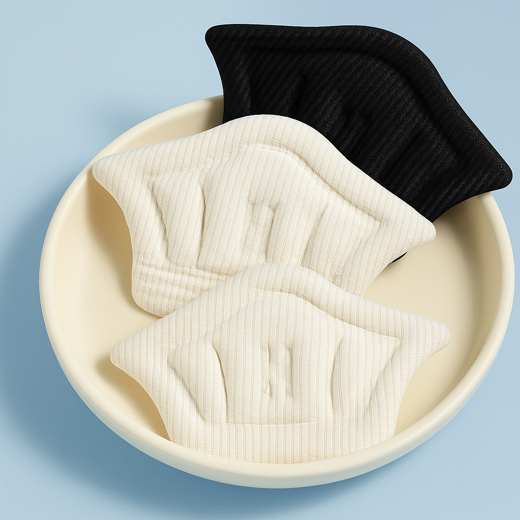 plushStep™ Heel Relief Inserts – 5 Pairs for Everyday Support