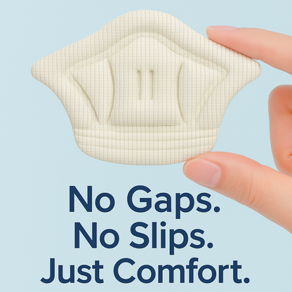 plushStep™ Heel Relief Inserts – 5 Pairs for Everyday Support