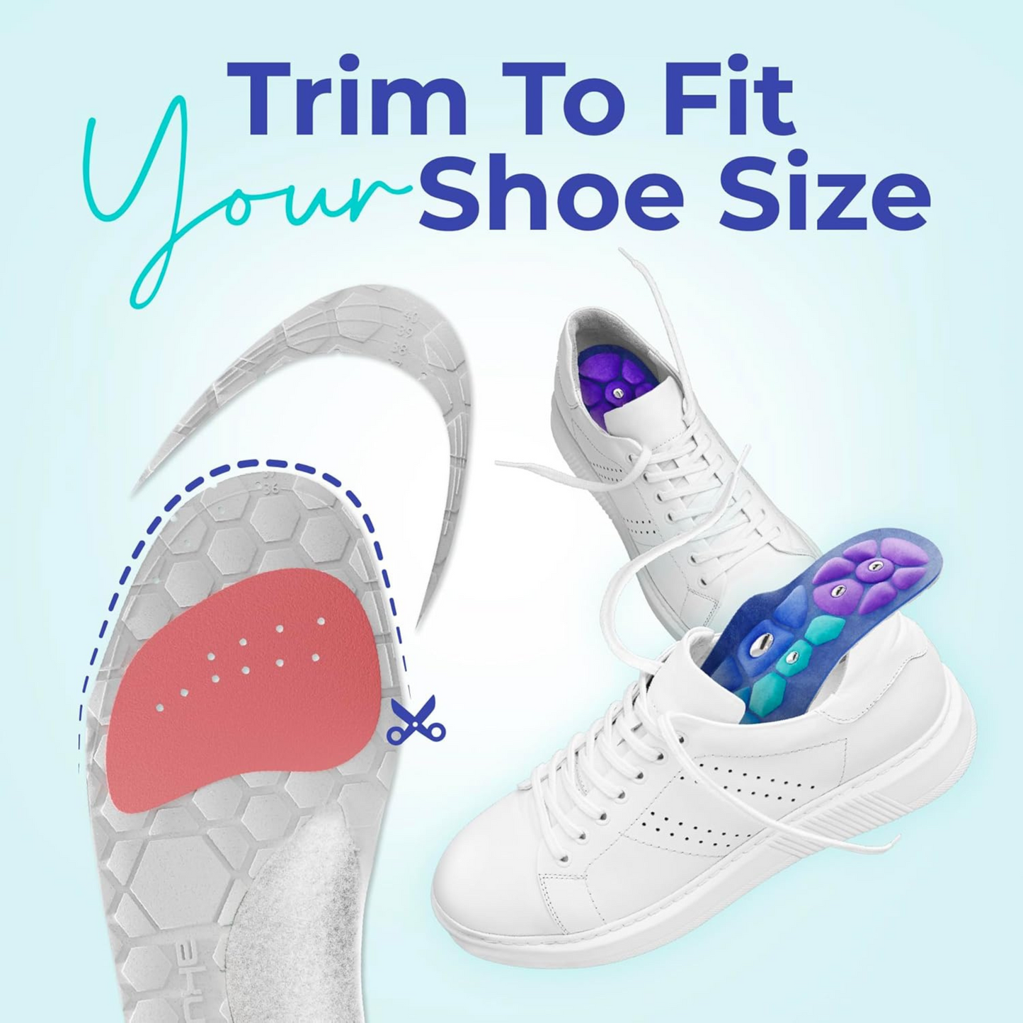 plushStep™ Magnetic Acupressure Insoles