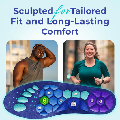 plushStep™ Magnetic Acupressure Insoles