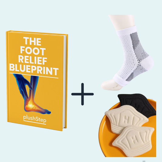 plushStep™ Ultimate Relief Kit (eBook + Socks + Inserts)